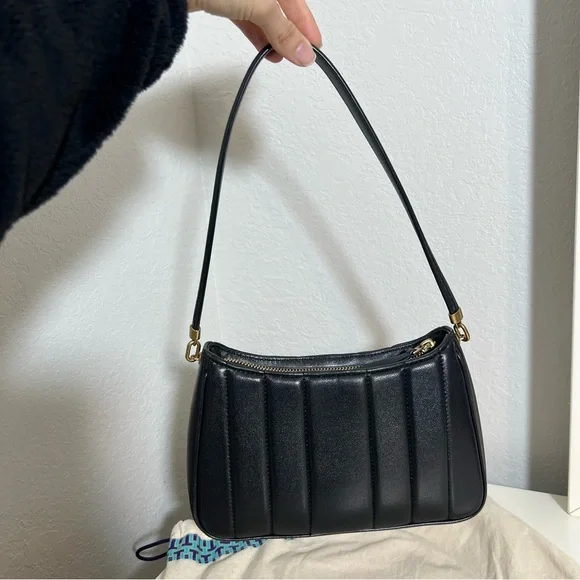 Tory Burch Kira Mini Quilted Leather Bag - Picture 2 of 13